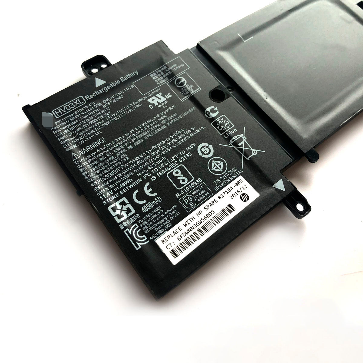 HV03XL HSTNN-LB7B 48Wh Battery For Hp HP X360 G2 818418-421 - Store Shoppe