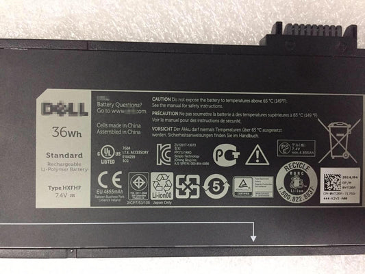 Dell Venue 11 Pro 7130 7139 7310 7140 HXFHF VT26R VJF0X Battery - Store Shoppe