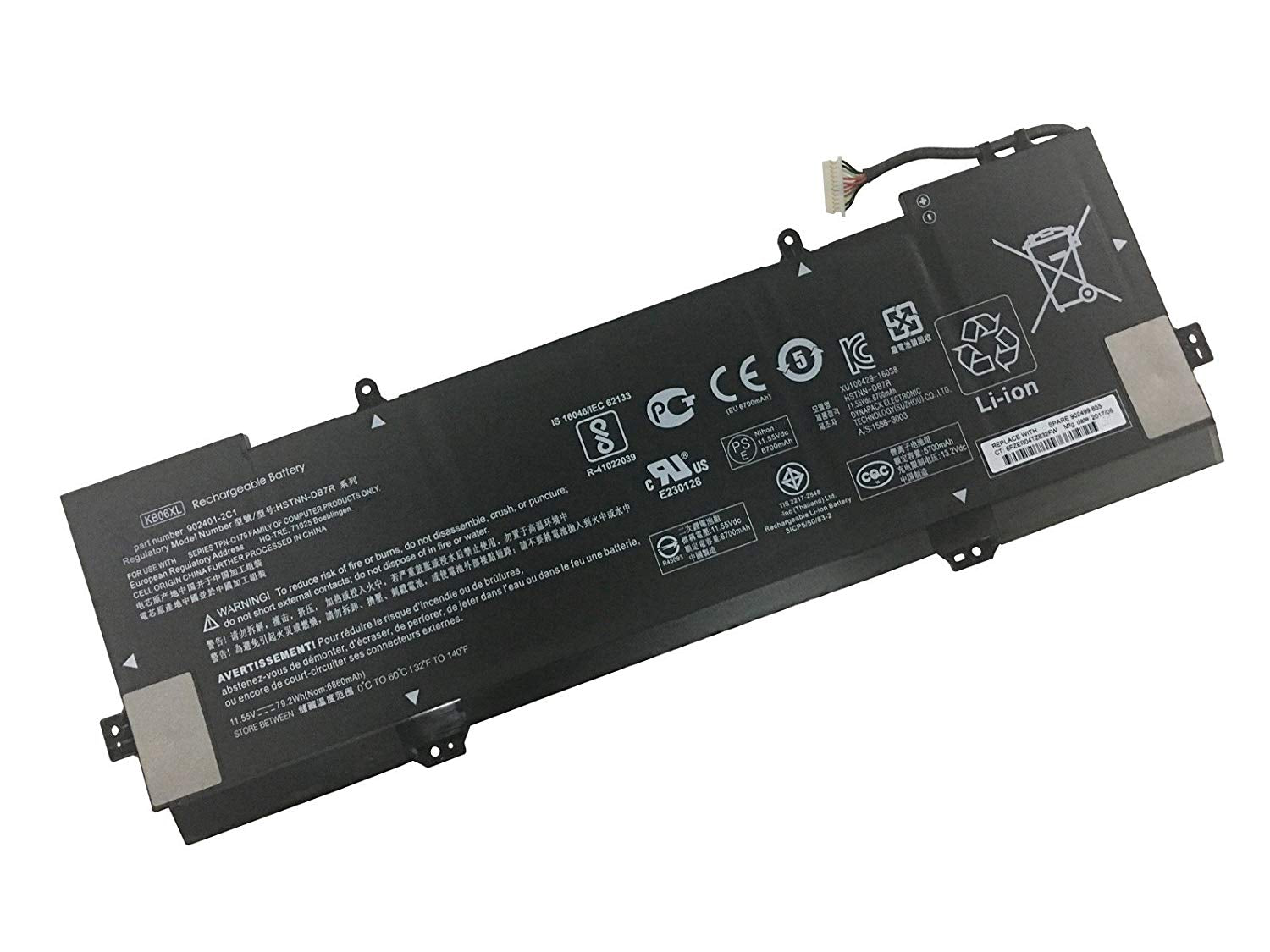 Hp KB06XL HSTNN-DB7R 902401-2C1 902499-855 x360 15-bl050sa battery - Store Shoppe
