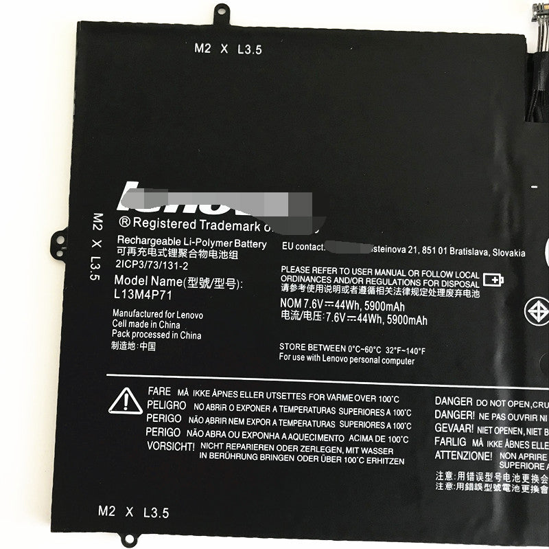 L13M4P71 L14S4P71 Battery for Lenovo Yoga 3 Pro 1370 Pro-I5Y51 Series - Store Shoppe
