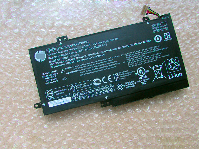 Hp LE03XL HSTNN-PB6M 796220-831 Envy x360 15t-w100 Battery - Store Shoppe