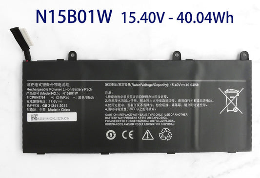 Replacement XiaoMi N15B01W MI Ruby 15.6 Laptop Battery - Store Shoppe