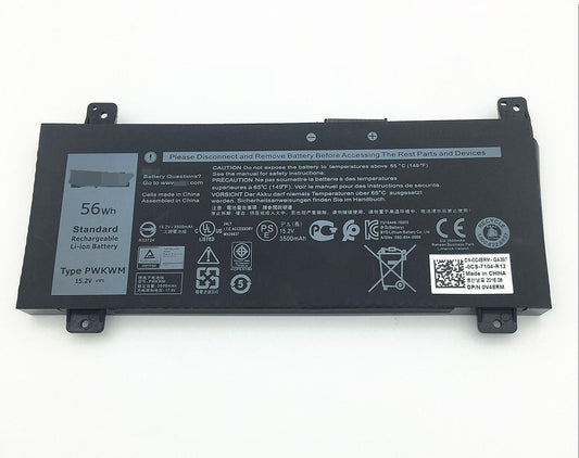 PWKWM 56Wh battery for Dell Inspiron 14-7466 P78G 7467 Inspiron 7000 - Store Shoppe