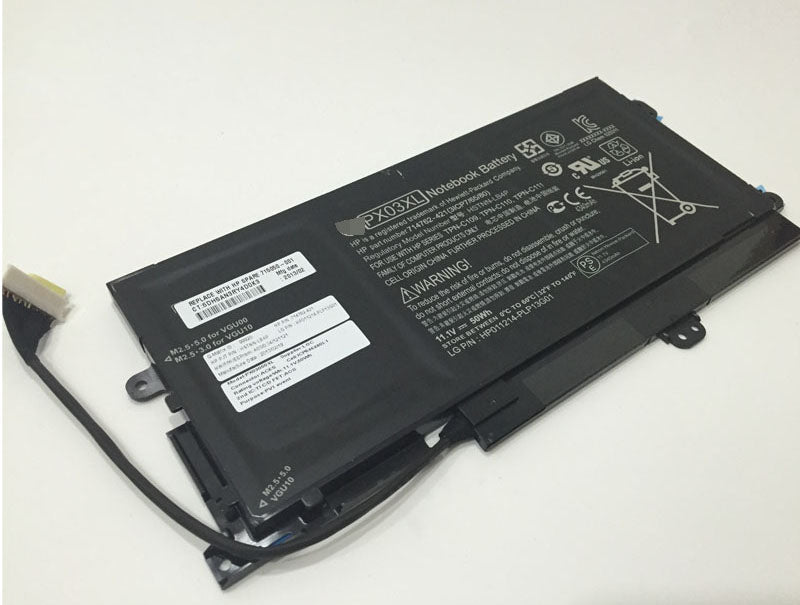 Hp PX03XL HSTNN-DB4P HSTNN-IB4P HSTNN-LB4P 714762-421 50Wh Battery - Store Shoppe
