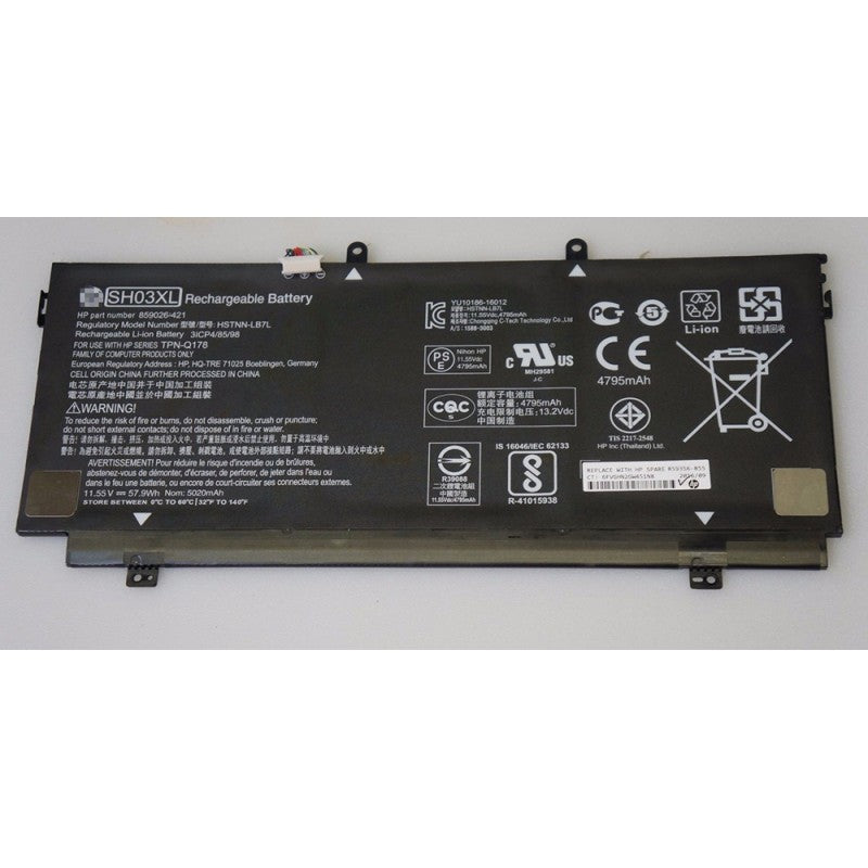 SH03XL HSTNN-LB7L Battery for Hp Spectre x360 13 w023dx 13-w013dx - Store Shoppe