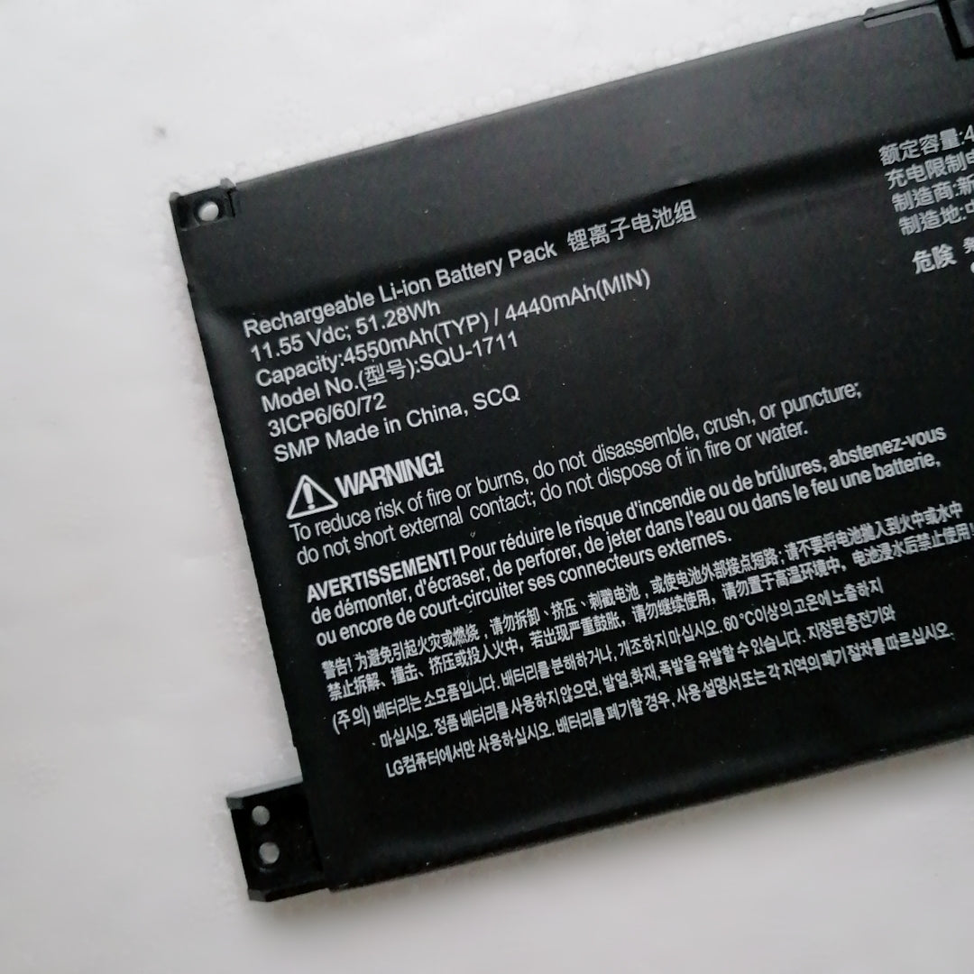 SQU-1711 11.55V 51.28Wh 4550mAh Replacement Laptop Battery - Store Shoppe