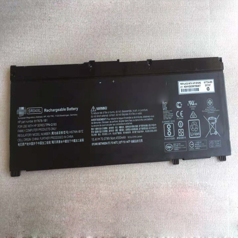 SR04XL HSTNN-IB7Z Battery for HP Omen 15-ce000 15-ce000ng - Store Shoppe