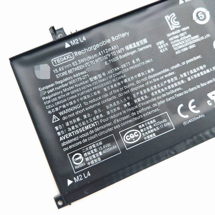 TE04XL Battery For HP Pavilion 15-BC 15-bc200 HSTNN-DB7T HSTNN-DB8T - Store Shoppe
