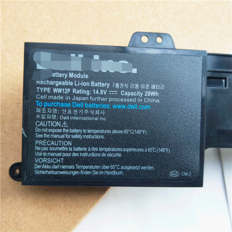 Replacement Dell WW12P 9YXN1 TR2F1 Inspiron DUO 1090 Battery - Store Shoppe