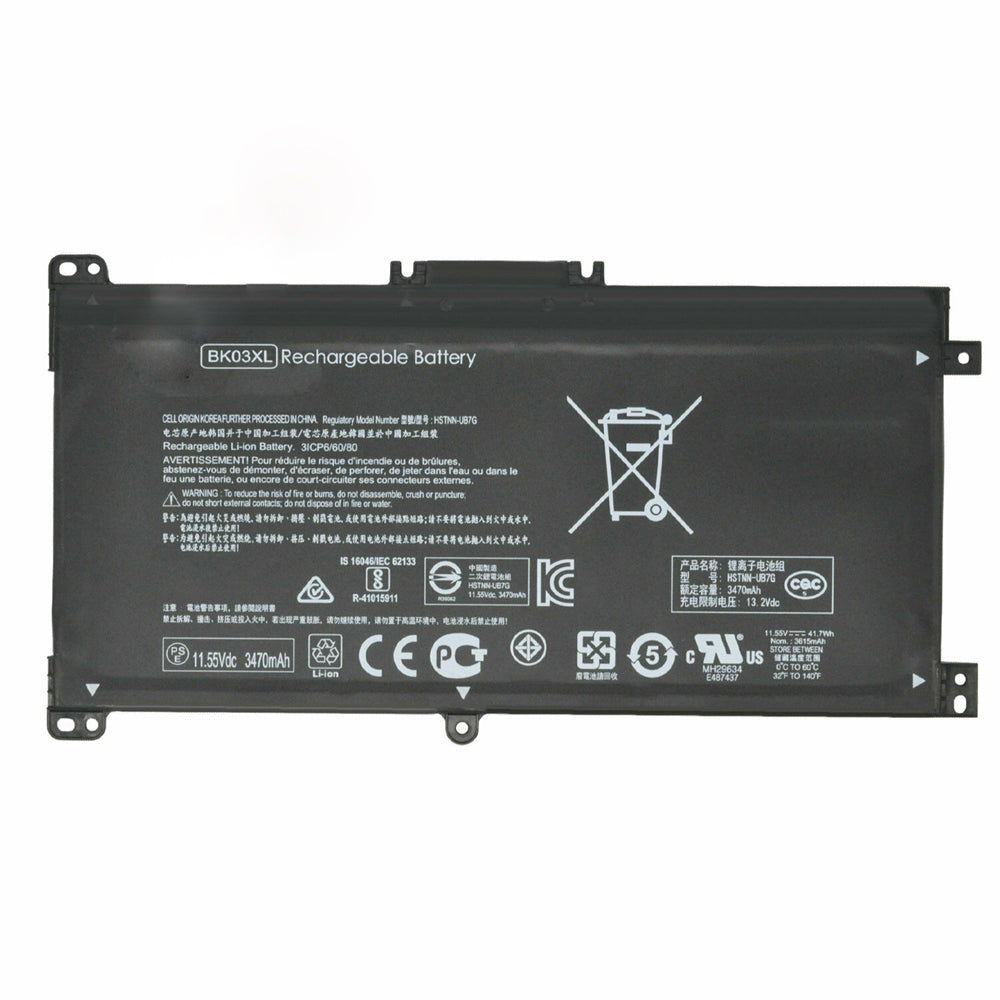 Replacement HP BK03XL HSTNN-UB7G 916366-421 916366-541 Pavilion x360 14 14m Battery - Store Shoppe