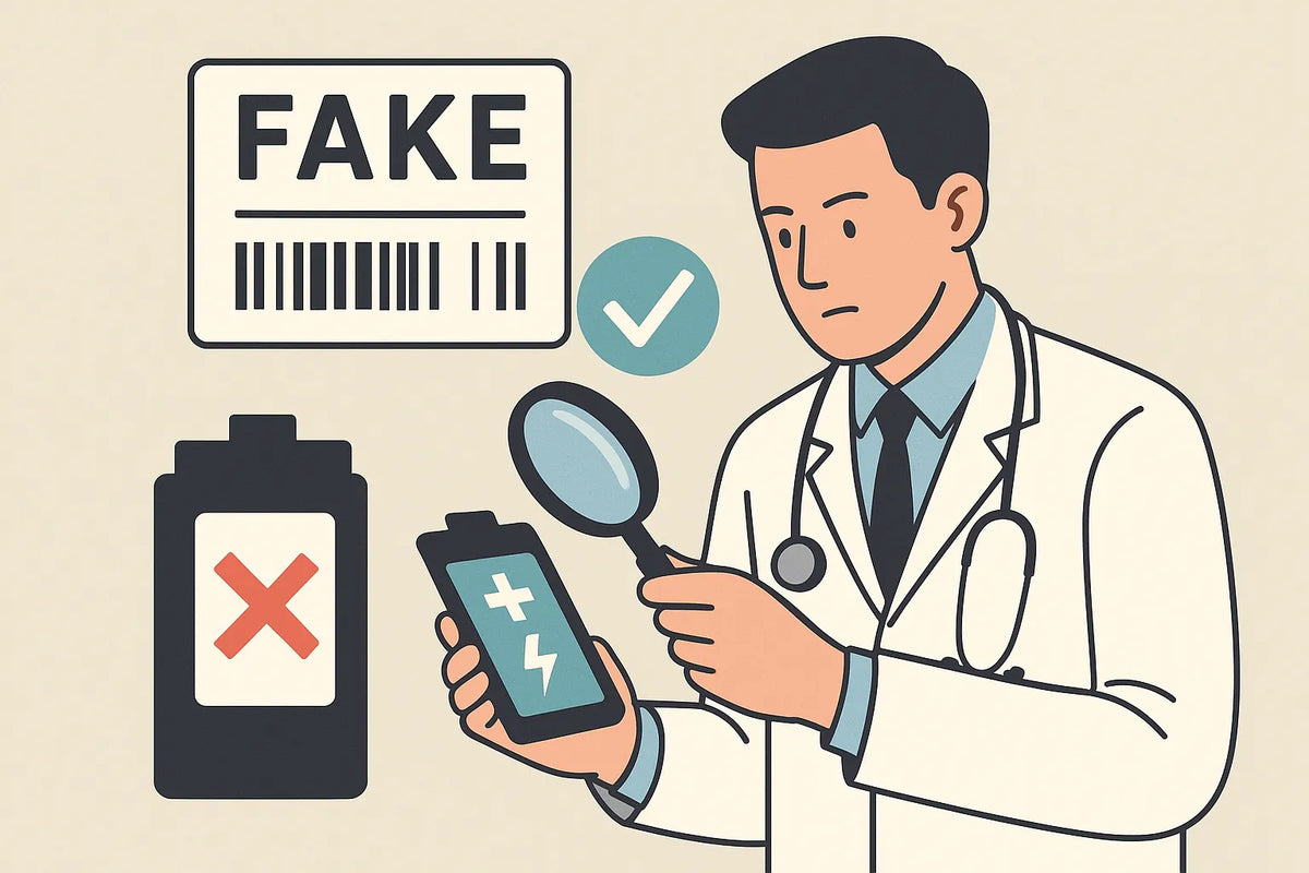 How to Identify and Avoid Counterfeit Medical Batteries Safely