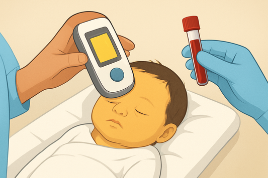 Jaundice Meter vs. Blood Test: The Best Screening for Newborns
