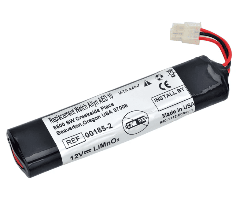00185-2 Battery for WELCH-ALLYN AED 10 00185-2 AED 10 Defibrillator