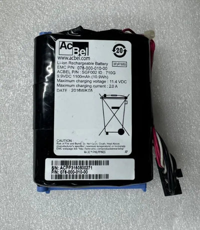 078-000-010-00 AcBel Isilon Battery 9.9V 1100mAh SGF002 710G