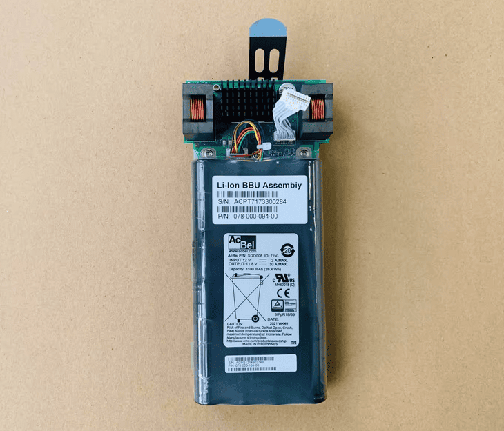 078-000-094 078-000-128 EMC Unity 300 / 400 / 500 / 600 BBU Battery 078-000-155