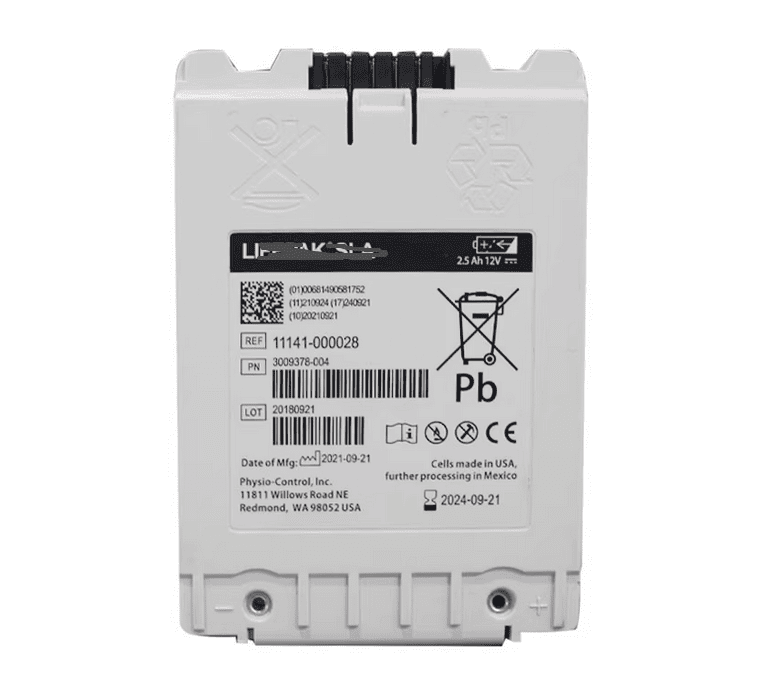 11141-000028 Defibrillator Battery For Medtronic LIFEPAK 12 SLA 3009378-03