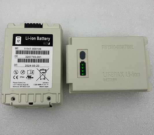 11141-000106 Battery for Physio Lifepak 12 SLA Defibrillator 3207745-001 80Wh