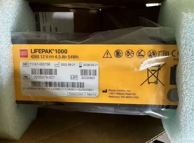 PHYSIO-CONTROL LIFEPAK 1000 Original neue Batterie 11141-000156 (nicht überholt)