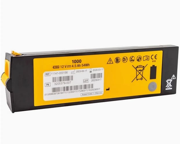 REF 11141-000156 Battery for Physio-Control Lifepak 1000 Defibrillator 3205379-007