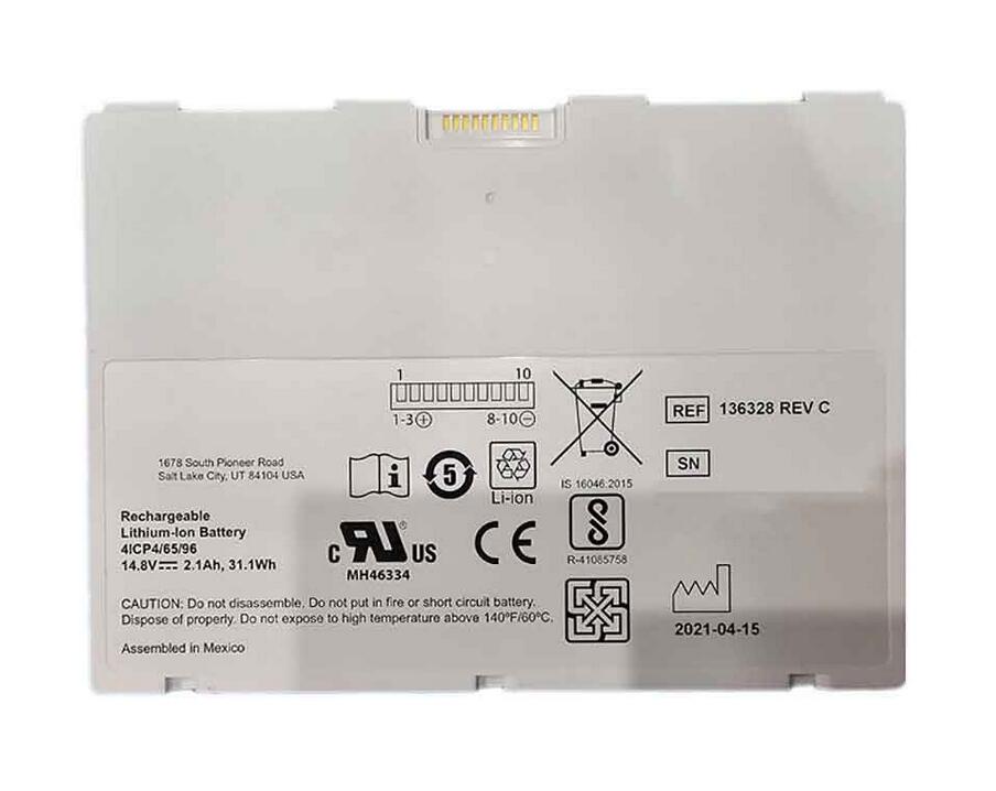 136328 57834 81701 VB-200 Battery for C50 DR, F30 Flat Panel, 4336W, Paxscan 4336W V4 & Varian 4336W Detectors - Store Shoppe