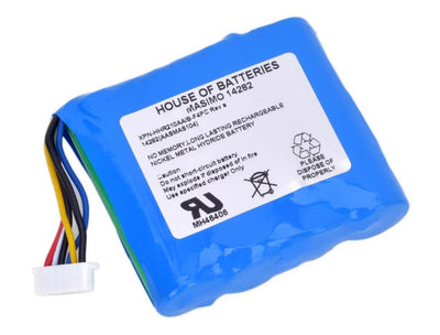 Masimo 14282 Akku für Radical-7 RAINBOW Interstate AMED3404 Unipower B11588