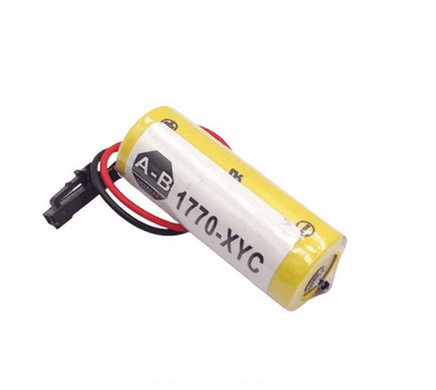Replacement AB 1770-XYC BR-A Allen Bradley BR-1/2AA PLC battery with plug