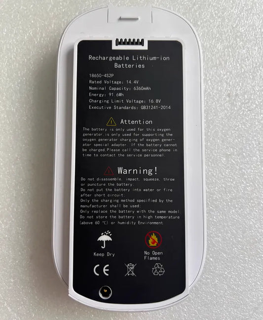 18650-4S2P Medical battery for Portable Oxygen Concentrator NT-2 91.6Wh