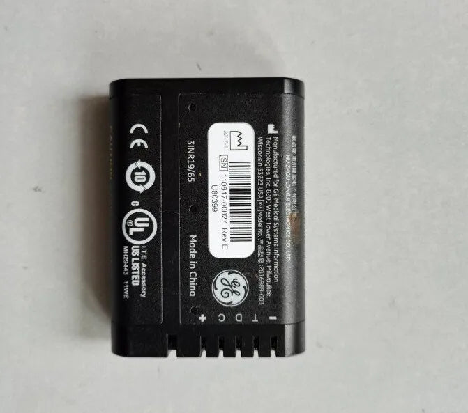 2016989-003 2016989-002 Battery for GE Healthcare 042219-01507 U80399