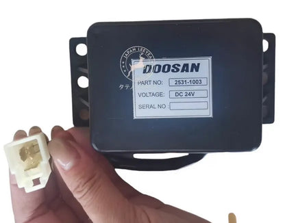 2537-9008 2531-1003 for Doosan DH225-5 DH225-7 Excavator Wiper Timer Relay DC 24V