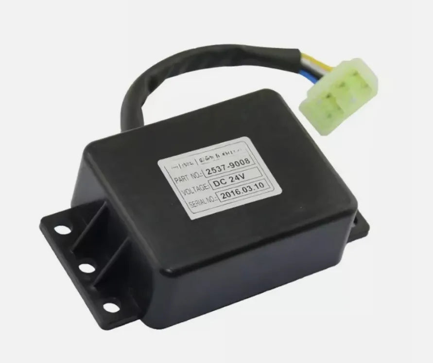 2537-9008 2531-1003 for Doosan DH225-5 DH225-7 Excavator Wiper Timer Relay DC 24V