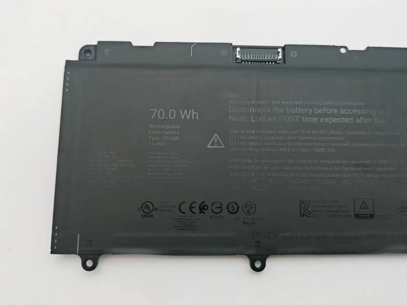 2C1MR Battery For Dell XPS 14 Core Ultra 7 355 0P0DJ5 70Wh