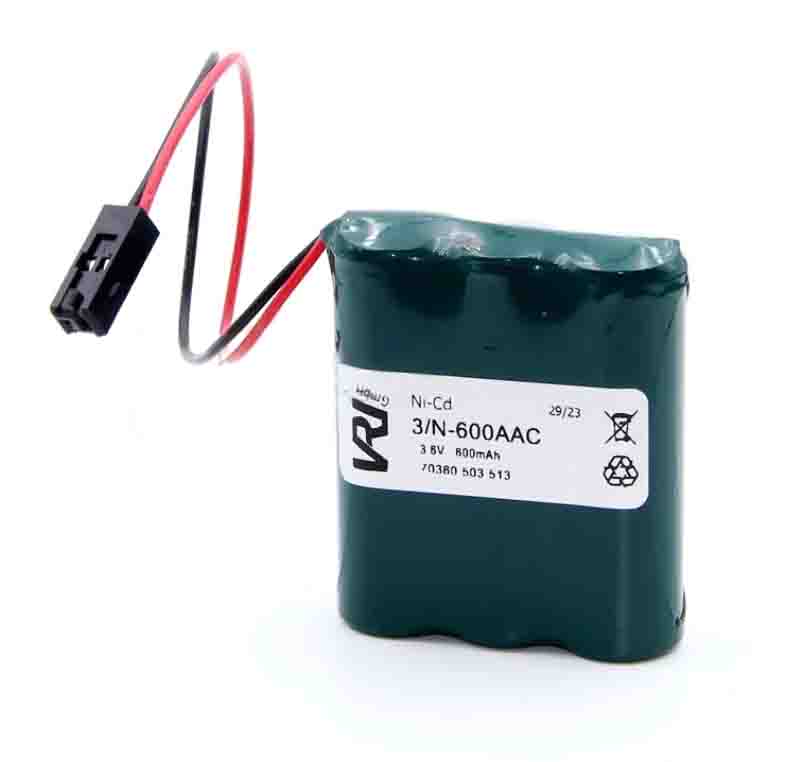 3-N-600AAC Sanyo 3/N-600AAC Rechargeable Motherboard Battery with Original Plug