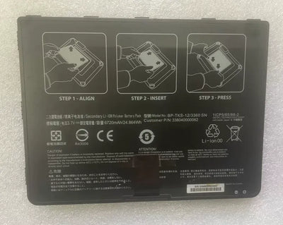 GETAC 338040000082,338040000105, BP-TKS-12/3360 24,864Wh Laptop-Akku