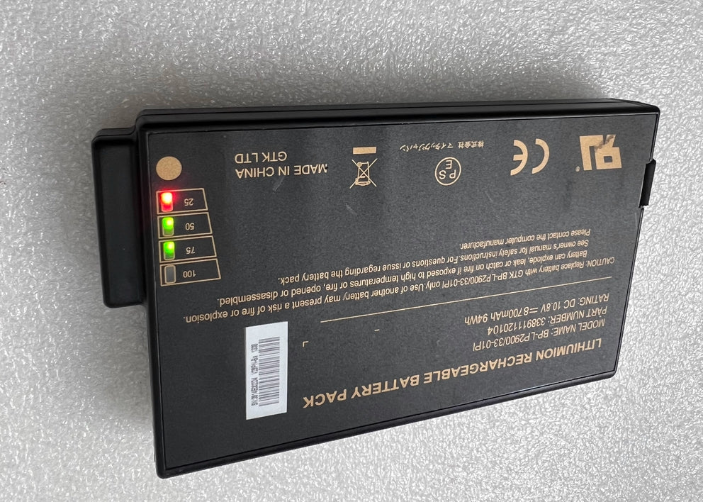 Batterie BP-LP2900/33-01PI 338911120104 pour Getac M230 X500 V100 V200 V1010 S40