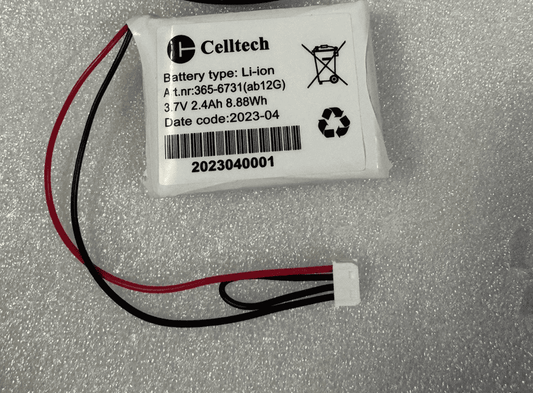 Replacement ABB Li-lon Art.nr: 365-6731(AB12G) 3.7V 2 4Ah 8.88W Battery