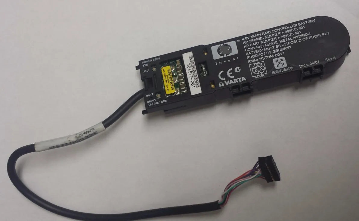 398648-001 381573-001  Battery for HP Raid Controllers P400 P600 P800 HSTNM-B011