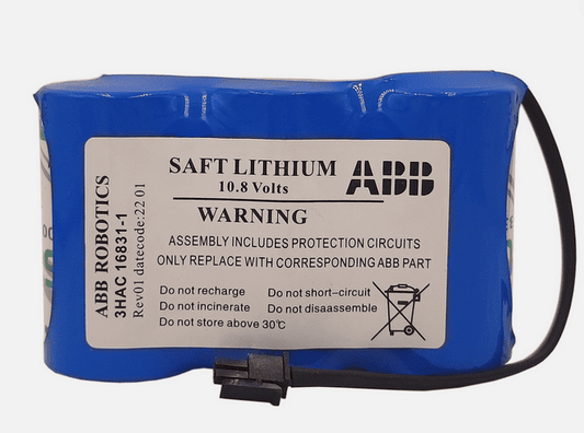 10.8V 17AH ROBOTICS 3HAC16831-1 ABB Robot Battery Pack