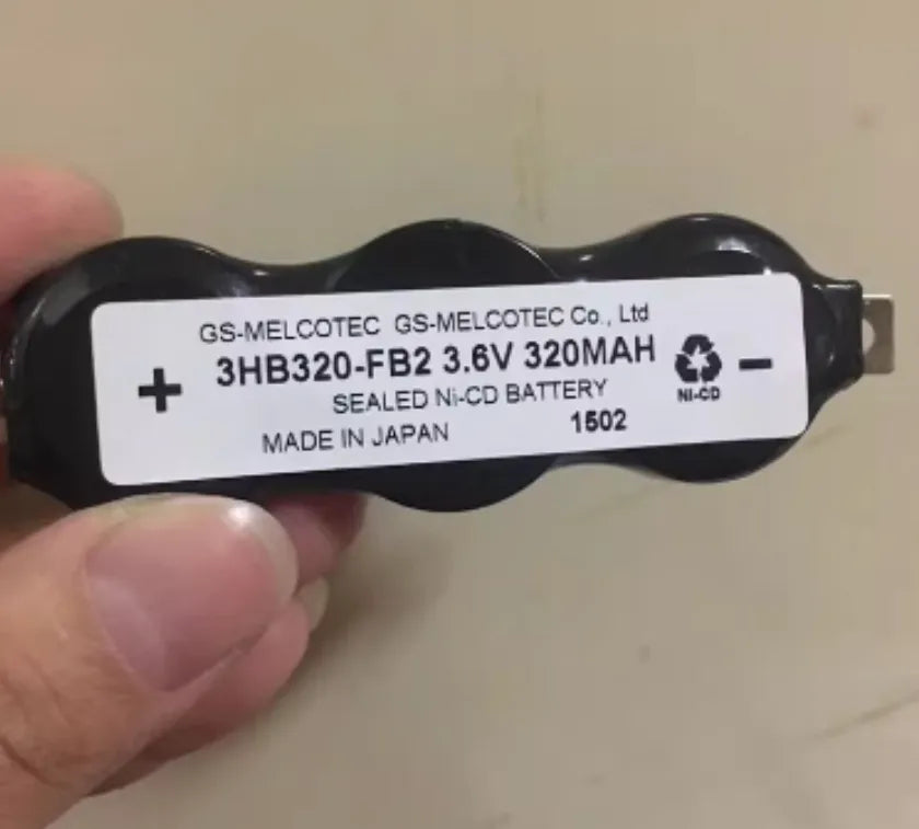 GS-MELCOTEC 3HB320-FB2 3.6V 320mAh CNC rechargeable button cell battery