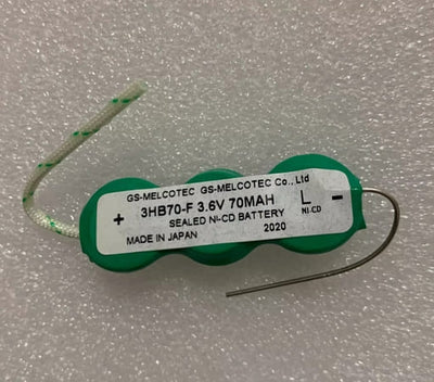 3HB70-F Ersatz-Ni-Cd-Akku für VARTA 3GB70-F 3,6 V 70 mAh 3/80 H