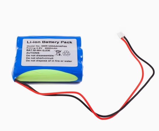 3MR1200AAH4P4A Battery for Lgol HF100 Aikoh Digital Push-Pull Gauge HF100