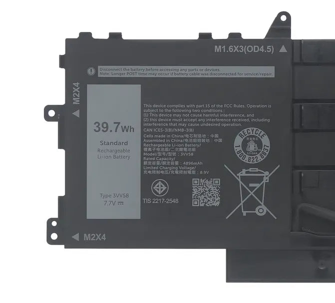 3VV58 Battery for Dell Latitude 9420 9430 39Wh GHJC5 0JJ4XT 39.7Wh