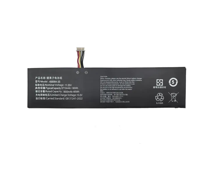 New 456984-3S Replacement Battery For LincPlus P5 5710mAh 66Wh