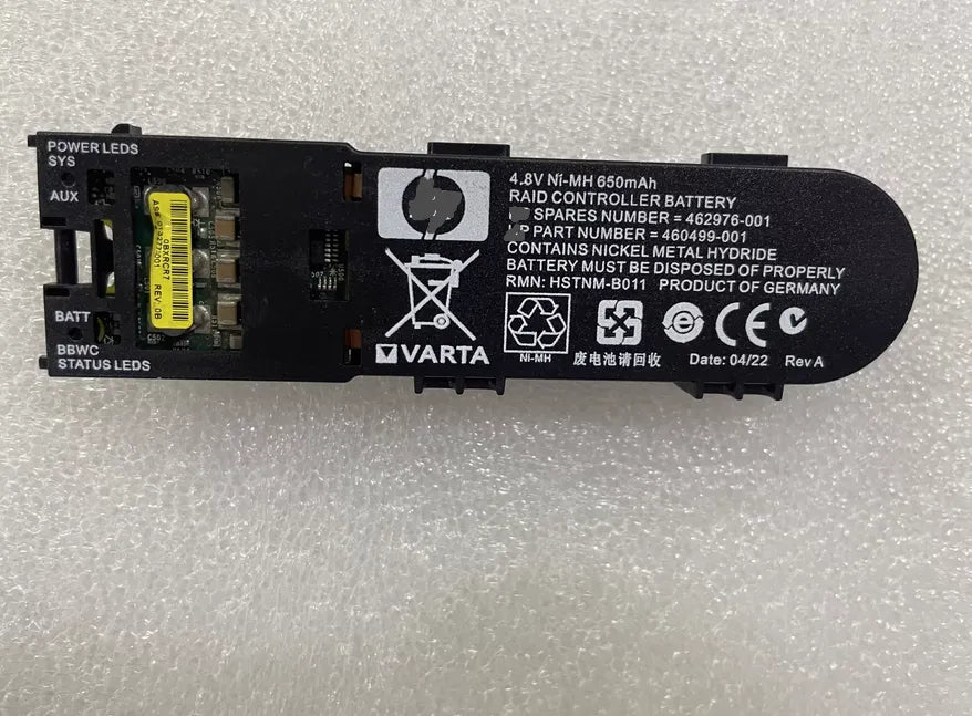 Hp 462976-001 460499-001 P410, P411,P212 462969-B21 Raid Controllers Battery