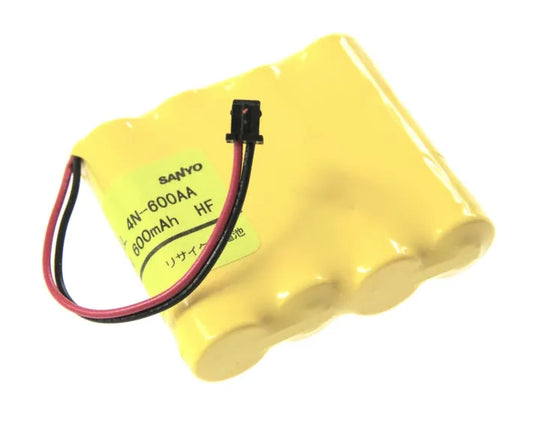 SANYO Cadnica 4N-600AA Terumo ES-P110 4.8V 600mAh Rechargeable Battery Pack