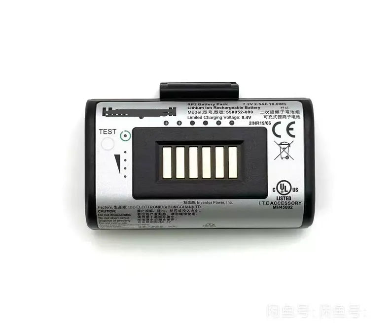 550052-000 Battery for Honeywell Impressora Portatil RP2 Datamax ONeil Printer