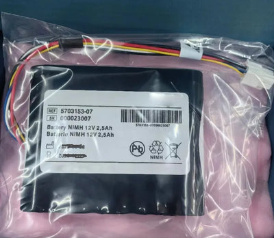 5703153-07 Neue Dräger Carina Transportbeatmungsbatterie NIMH 12V 2,5Ah