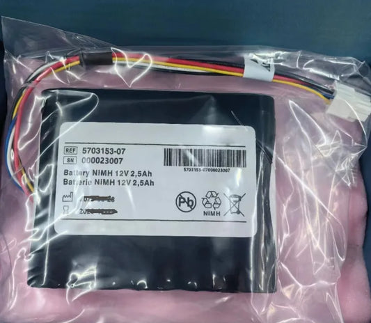 5703153-07 New Dräger Carina Transport Ventilator Battery NIMH 12V 2.5Ah