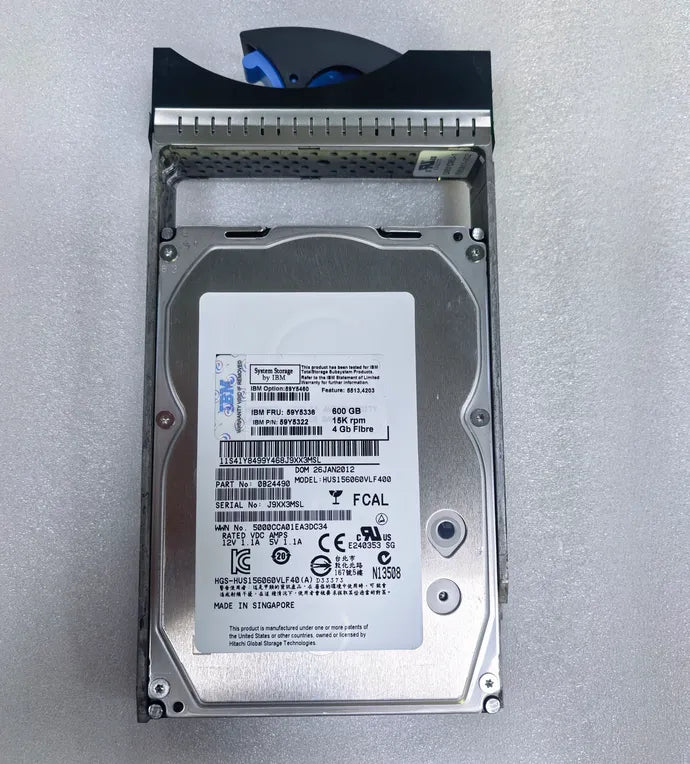 IBM 5417 59Y5336 59Y5322 59Y5460 600G 15K FC rpm 4Gb Fibre Hard Drive