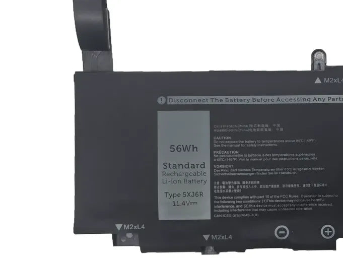 5XJ6R Replacement Battery for Dell Precision 5770 XPS17 9720 P92F 56Wh