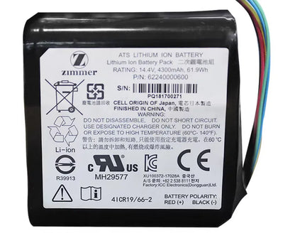 62240000600 Battery for ZIMMER ATS2200TS 4000TS 62240000600 Pneumatic Tourniquet